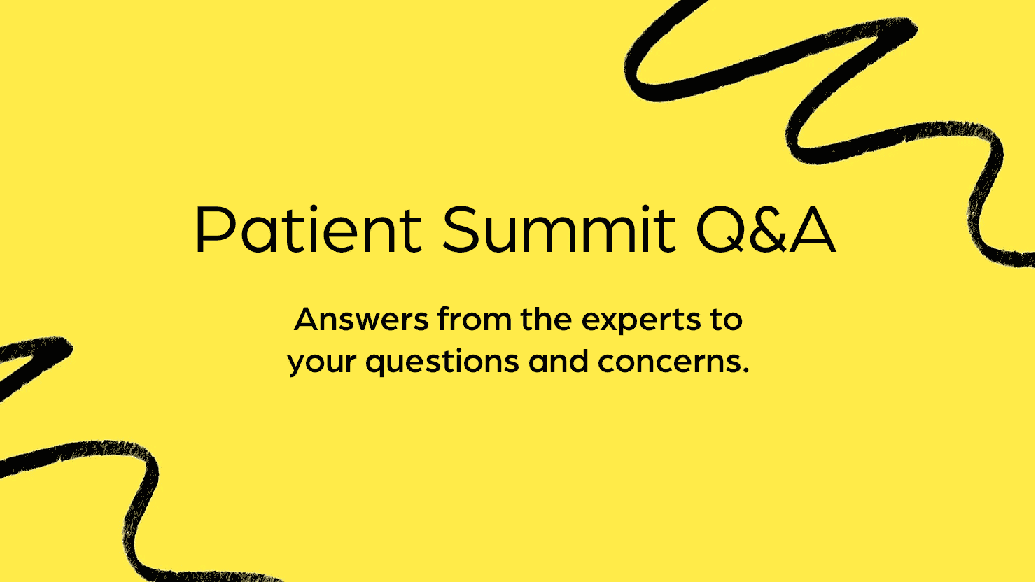 Patient Summit Q&A